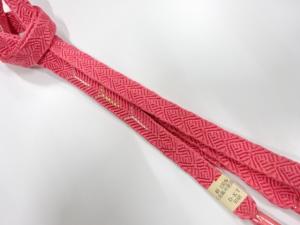 未使用品　正絹　手組帯締め